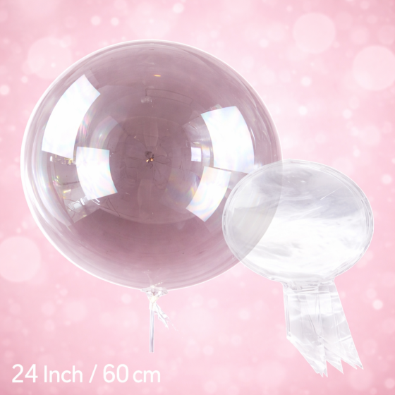 Balon PVC prozirni 30cm